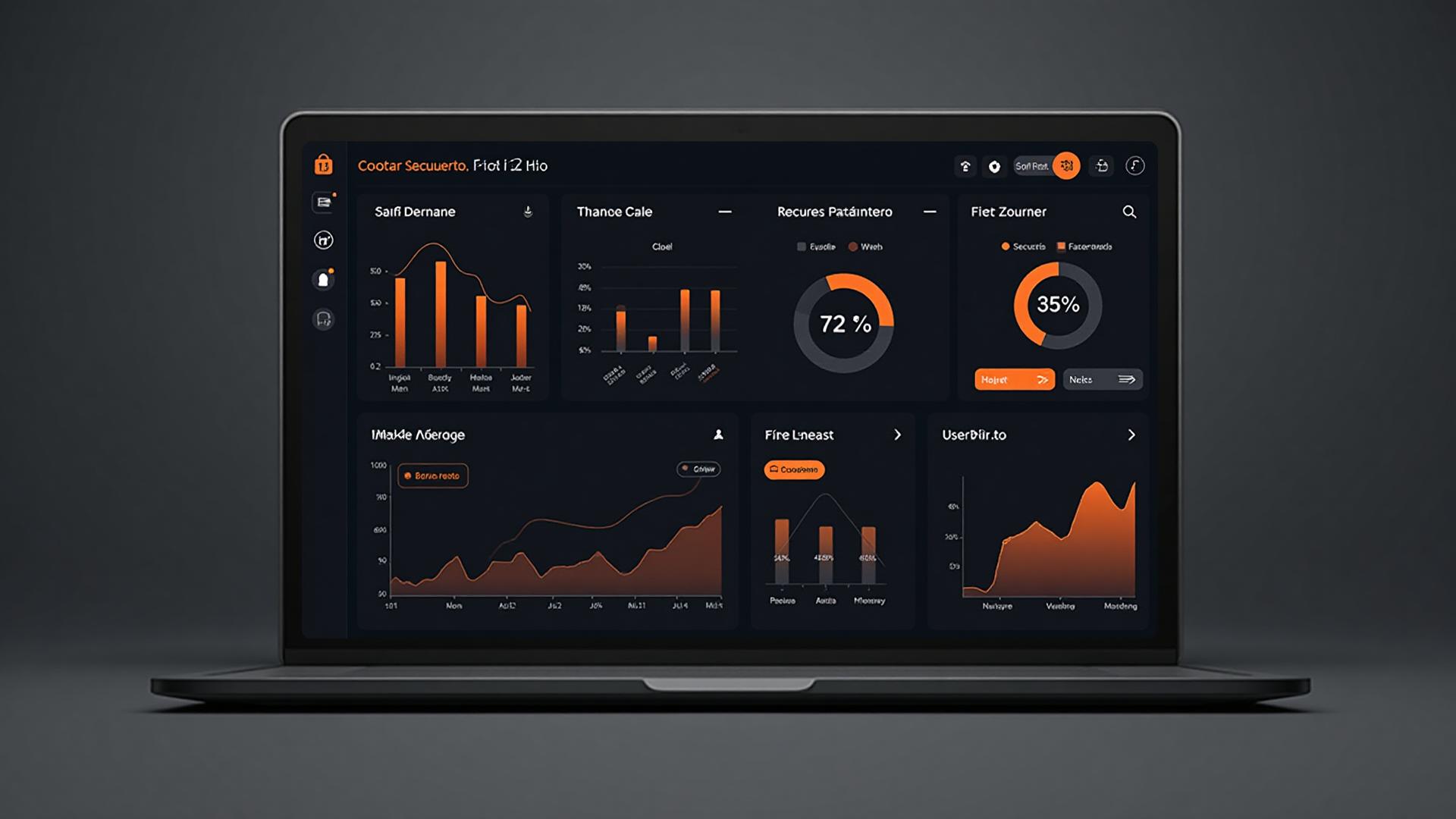 3Mcyber MSS Portal Dashboard - Executive security reporting interface